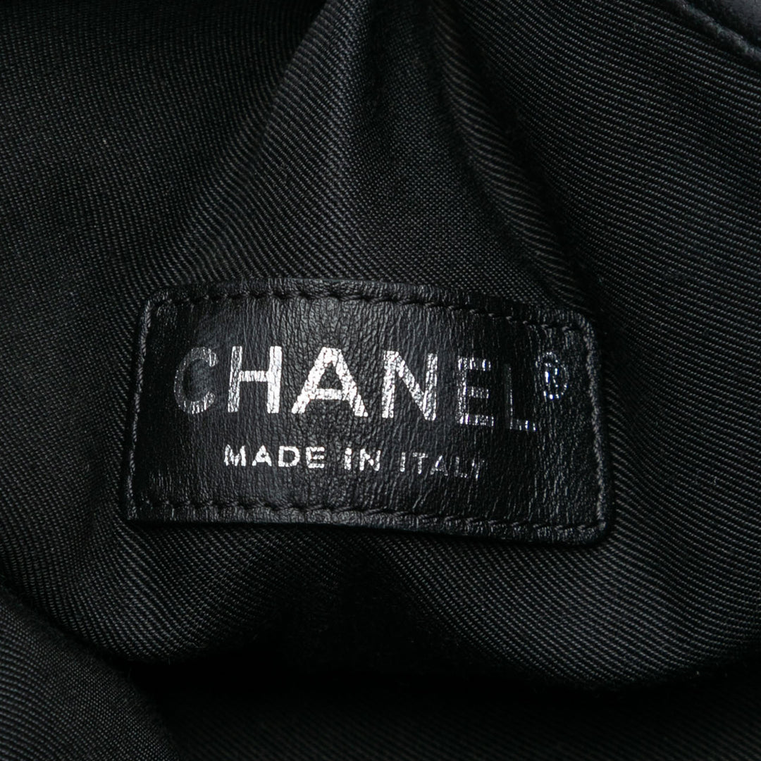 Chanel CC Toile Stripe Cabas