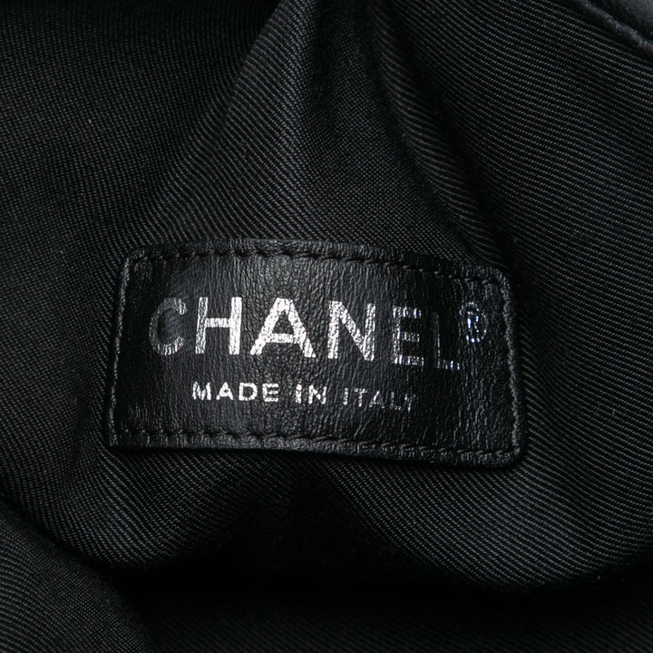 Chanel CC Toile Stripe Cabas