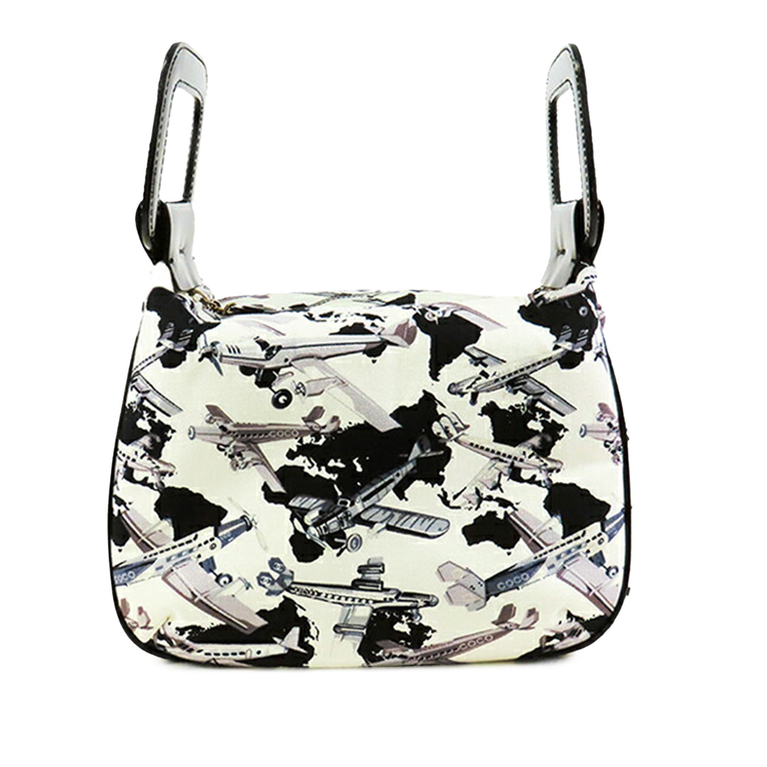 Chanel Printed Toile Coco Airline Sac à main
