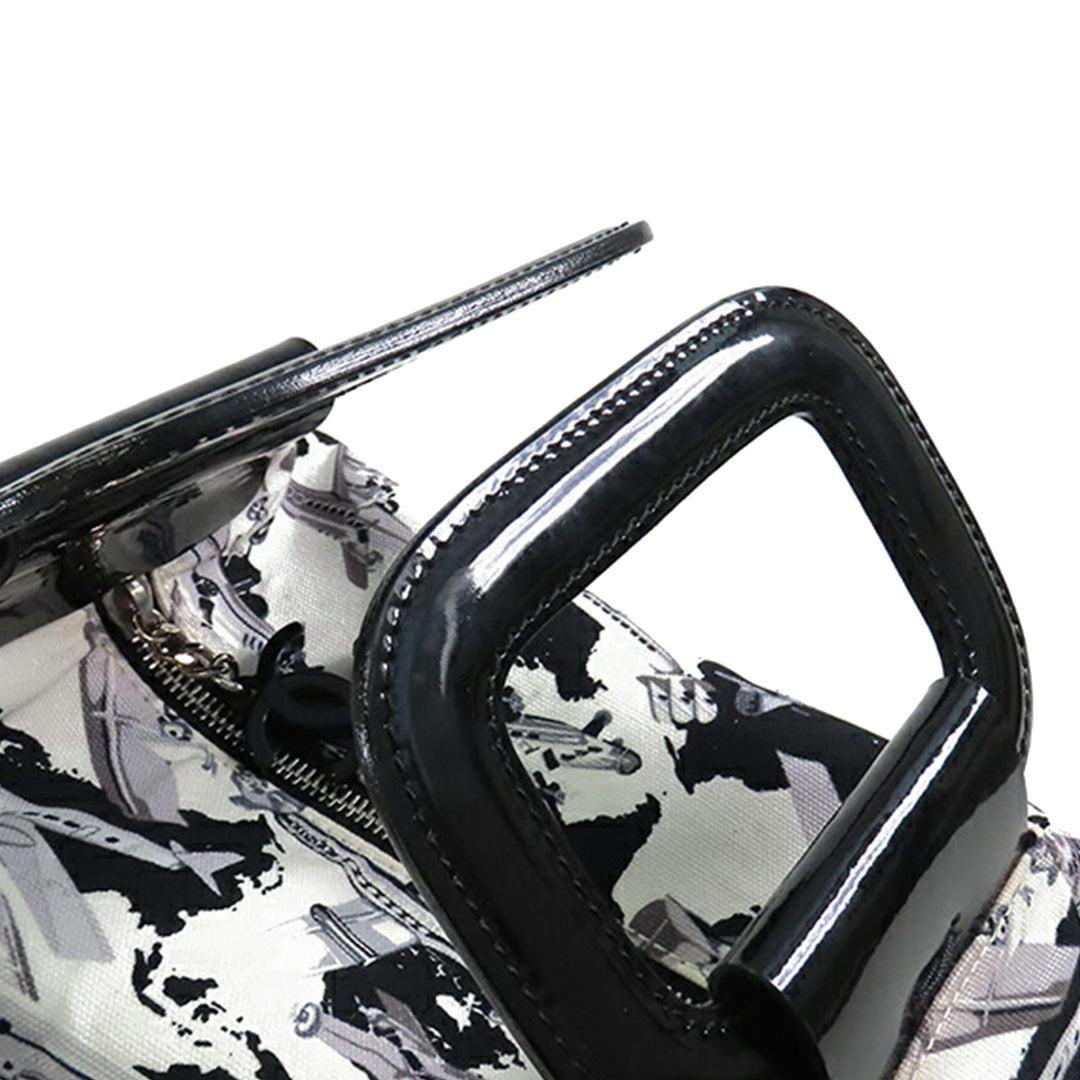 Chanel Printed Toile Coco Airline Sac à main