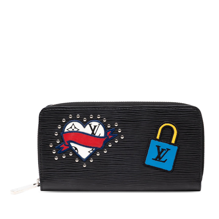 Louis Vuitton Epi Patches Zippy Wallet Noir – GABY PARIS Authentique