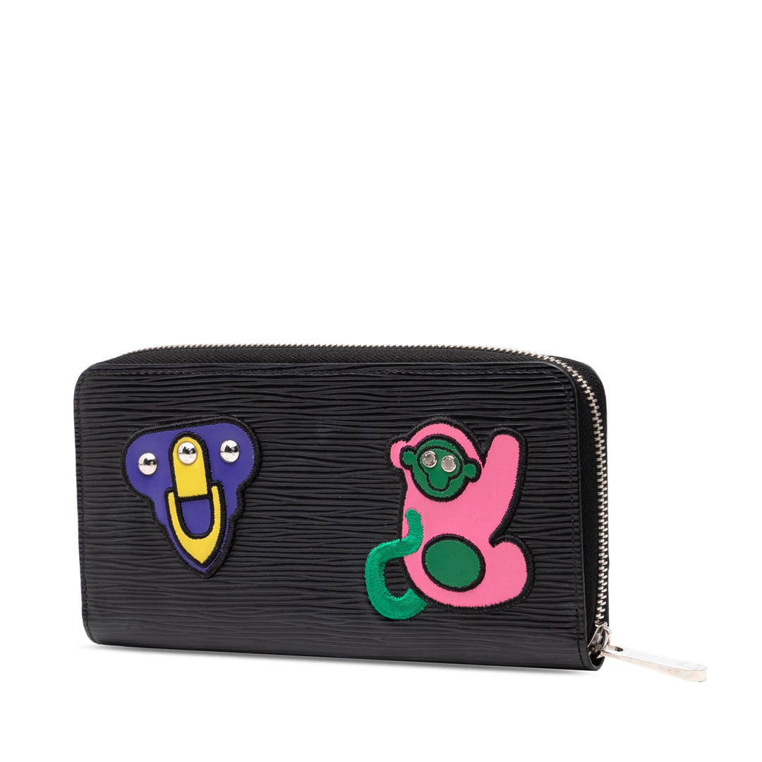 Louis Vuitton Epi Patches Zippy Wallet Noir – GABY PARIS Authentique