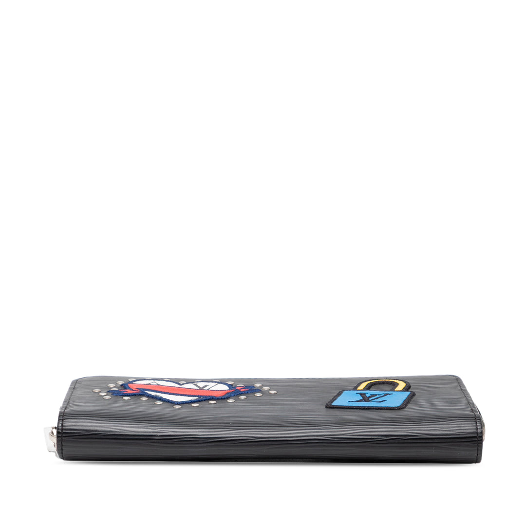 Louis Vuitton Epi Patches Zippy Wallet Noir – GABY PARIS Authentique