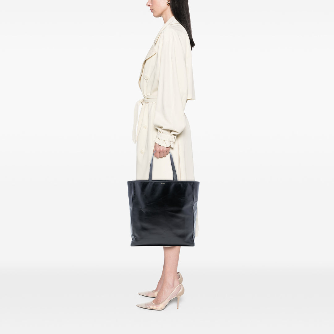 Saint Laurent Cuir Reversible North South Shopper Cabas