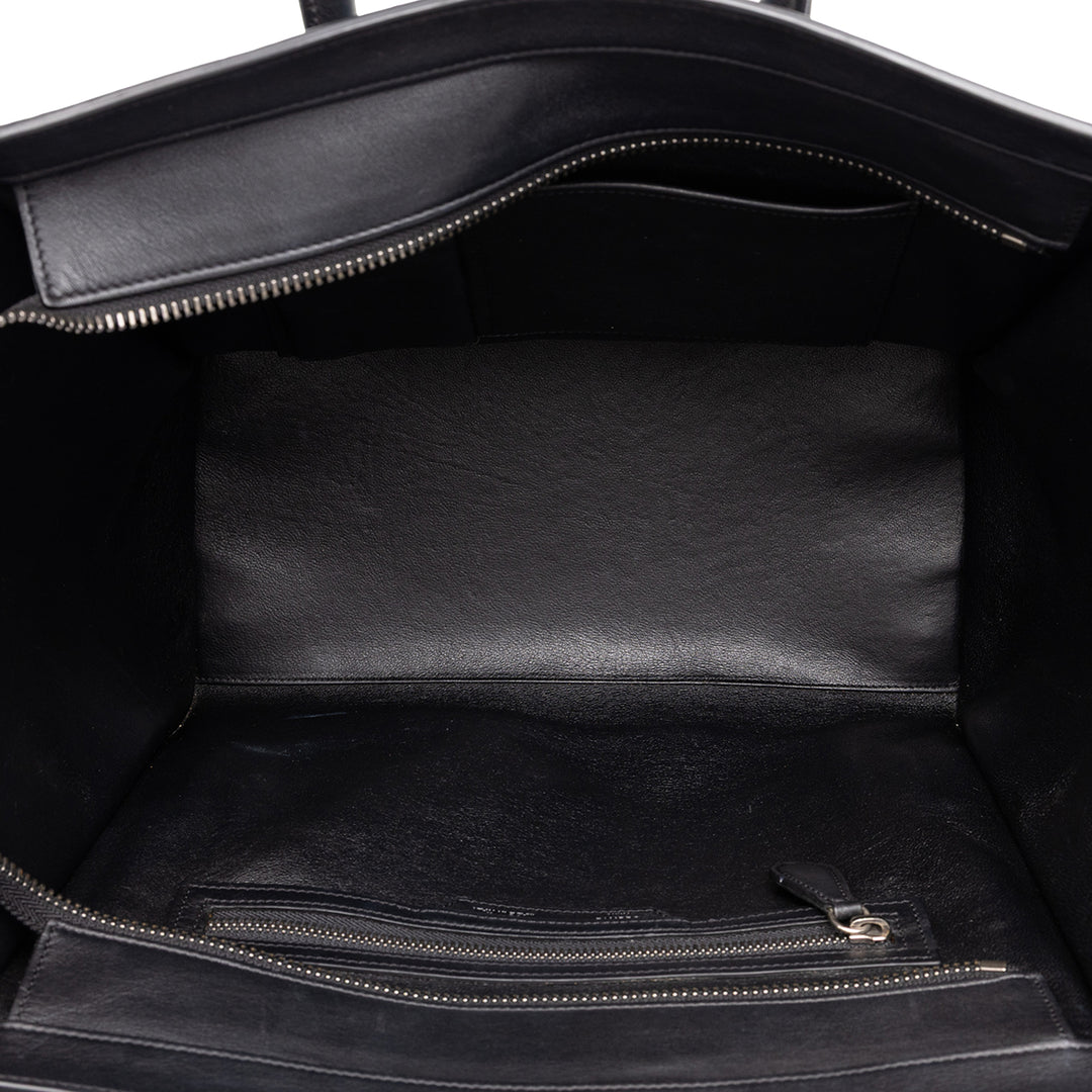 Celine Tricolore Luggage Cabas Micro Bleu – vue 4 – GABY PARIS