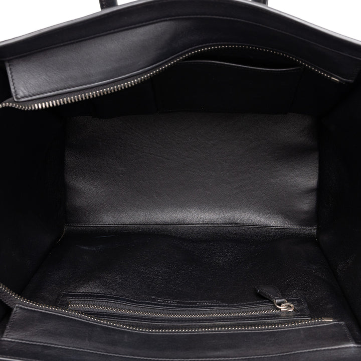 Celine Tricolore Luggage Cabas Micro Bleu – vue 4 – GABY PARIS