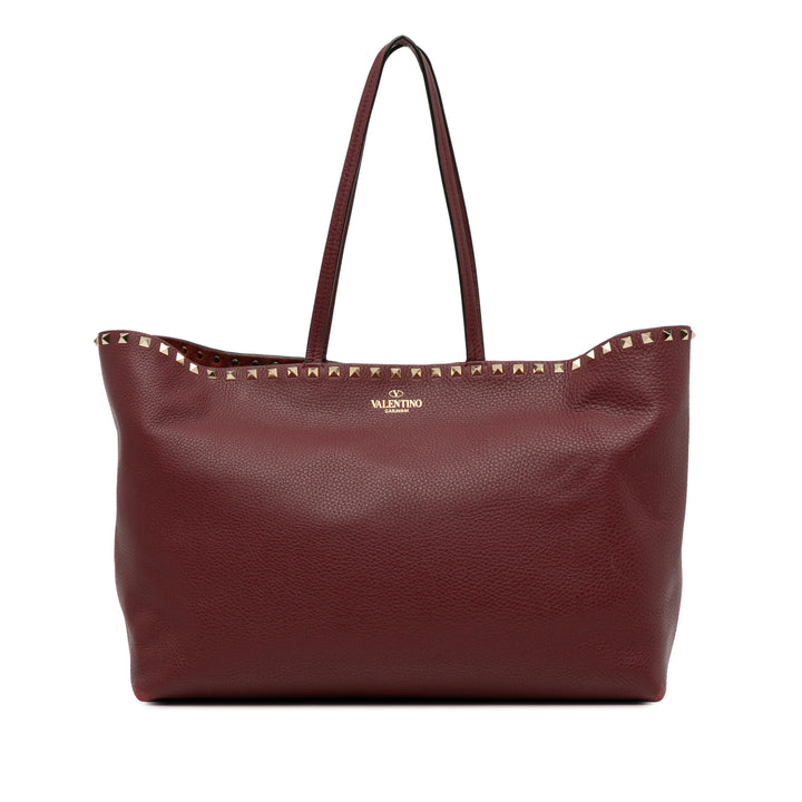 Rockstud Tote Red - Gaby Paris