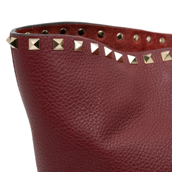 Rockstud Tote Red - Gaby Paris