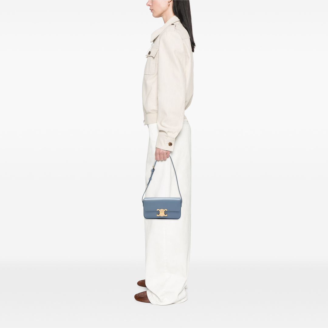 Celine brillant Triomphe Claude Sac Cuir de veau