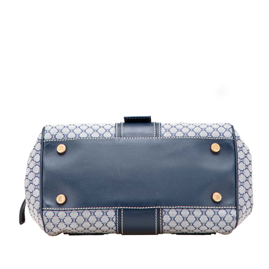 Macadam Canvas Ella Frame Handbag Gray - Gaby Paris
