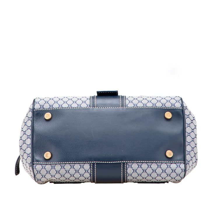 Macadam Canvas Ella Frame Handbag Gray - Gaby Paris
