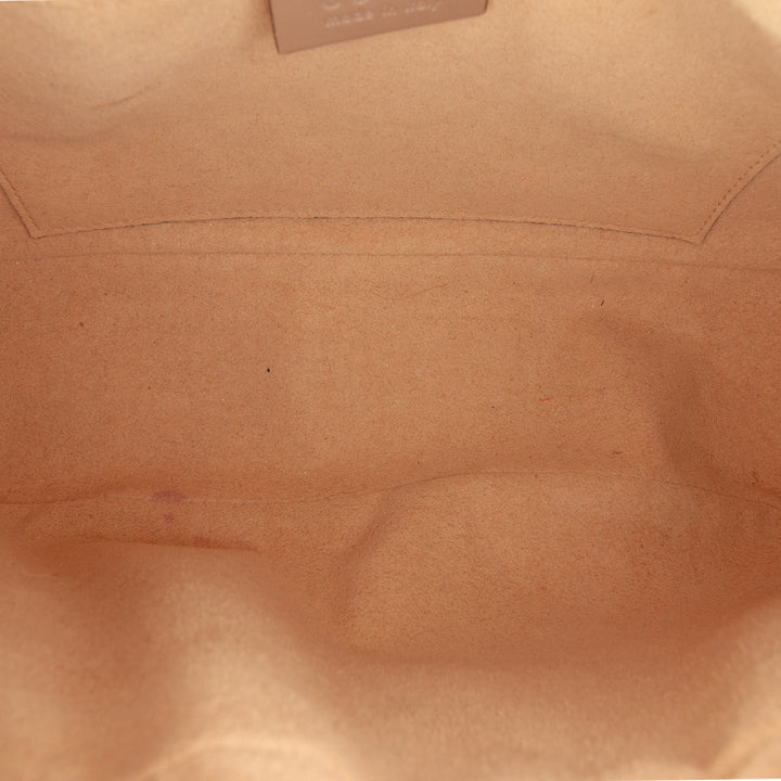 GG Marmont Matelasse Sac Petit Cuir de veau Marron