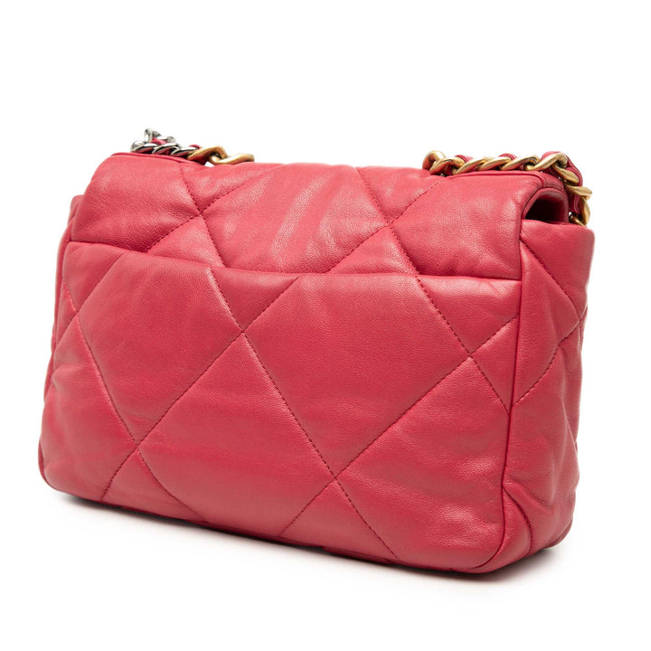 Chanel Medium Cuir d’agneau 19 à rabat