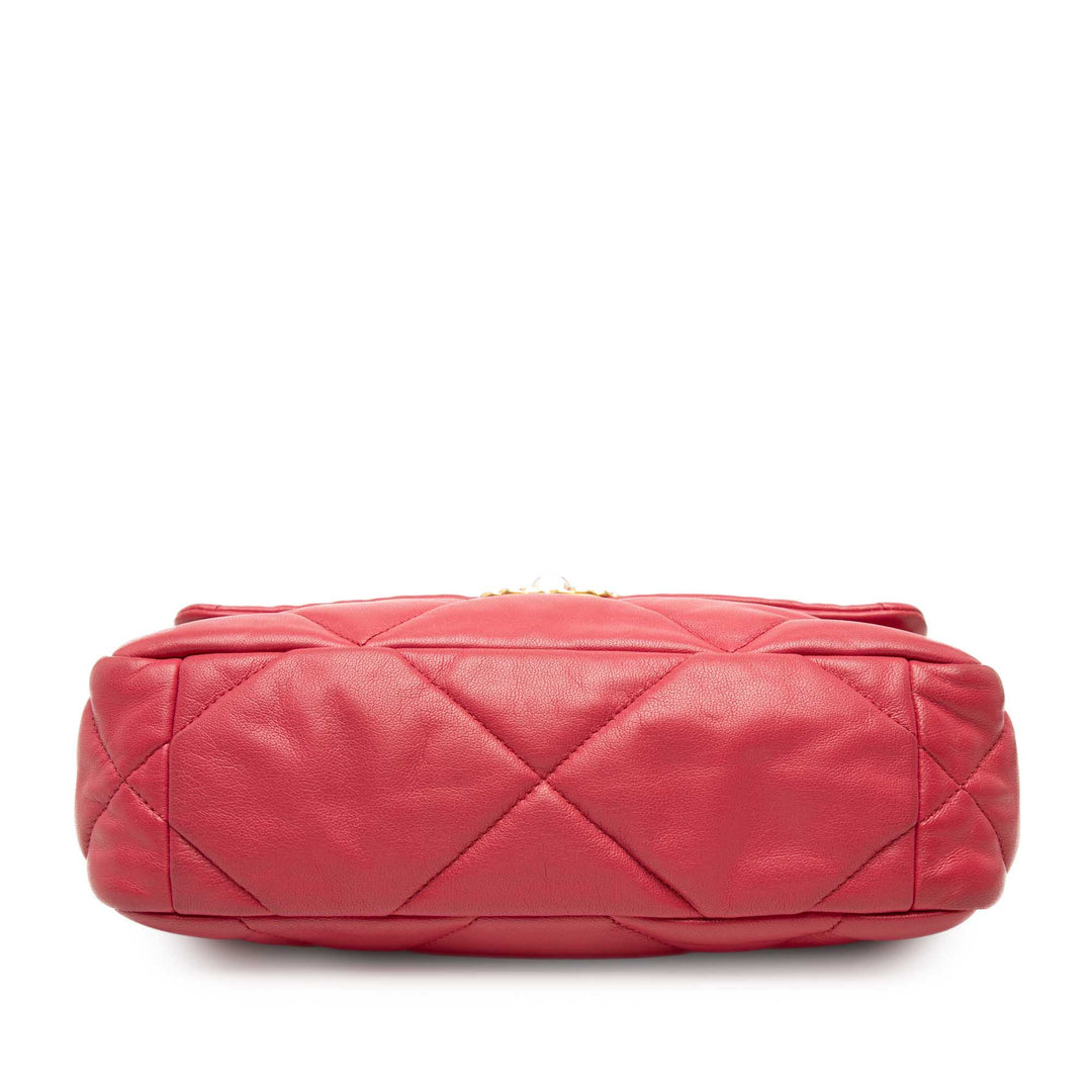 Chanel Medium Cuir d’agneau 19 à rabat