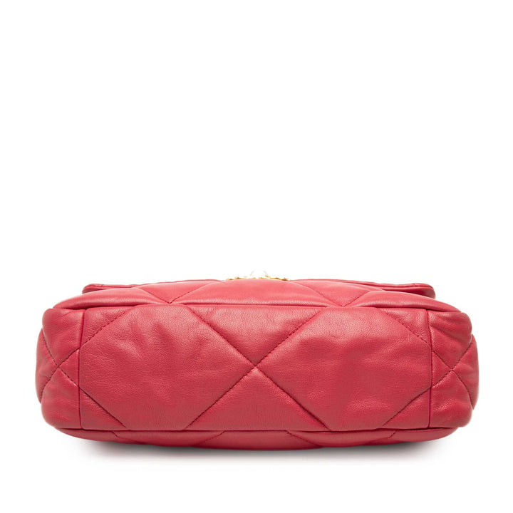Chanel Medium Cuir d’agneau 19 à rabat