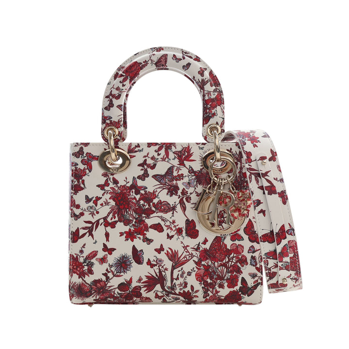 Dior Small Cuir de veau Butterflies My ABCDior Lady Dior