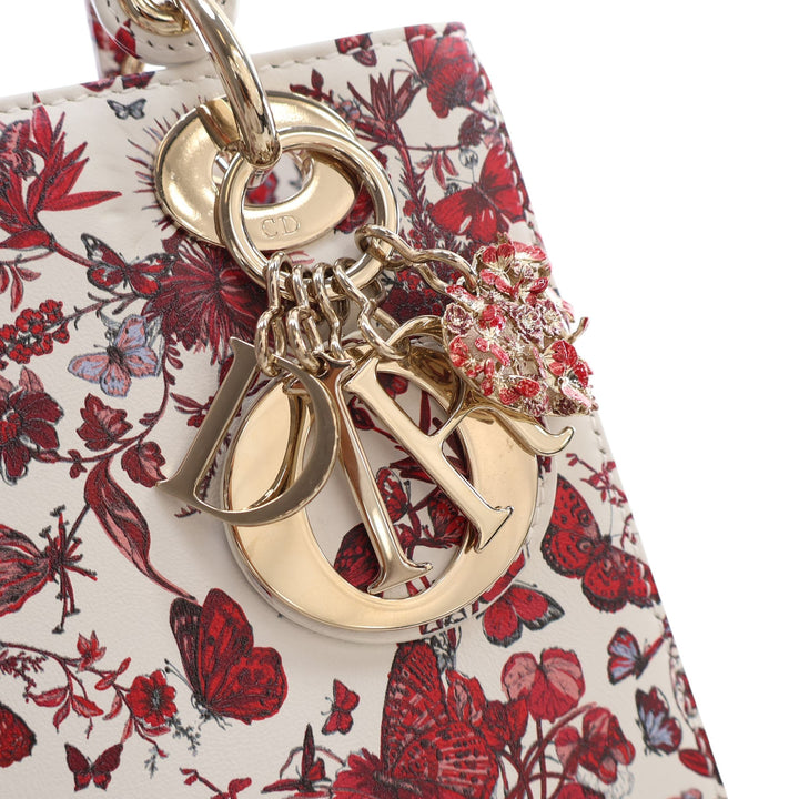 Dior Small Cuir de veau Butterflies My ABCDior Lady Dior