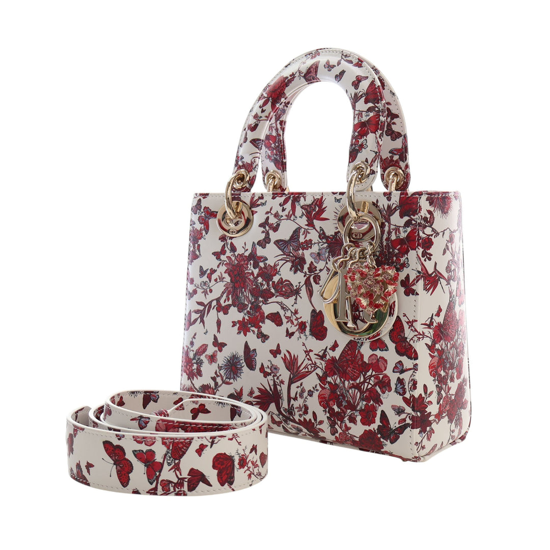 Dior Small Cuir de veau Butterflies My ABCDior Lady Dior