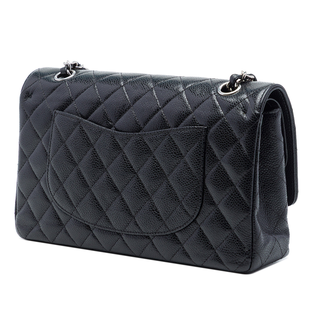 Chanel Medium Classic Caviar Double rabat