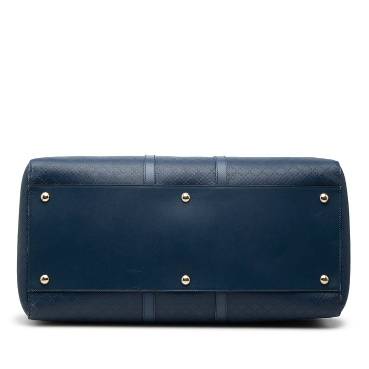 Gucci Large Diamante Bright Cuir Carry On Duffle Sac