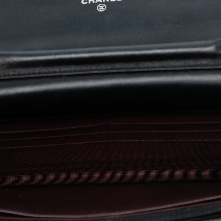 Chanel CC Matelassé Cuir d’agneau Wallet on Chain