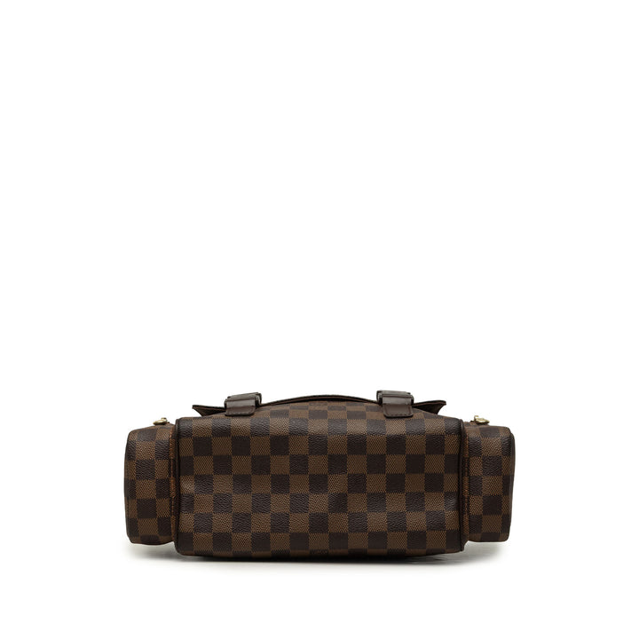 Louis Vuitton Melville Reporter Damier Ébène Marron – vue 3 – GABY PARIS