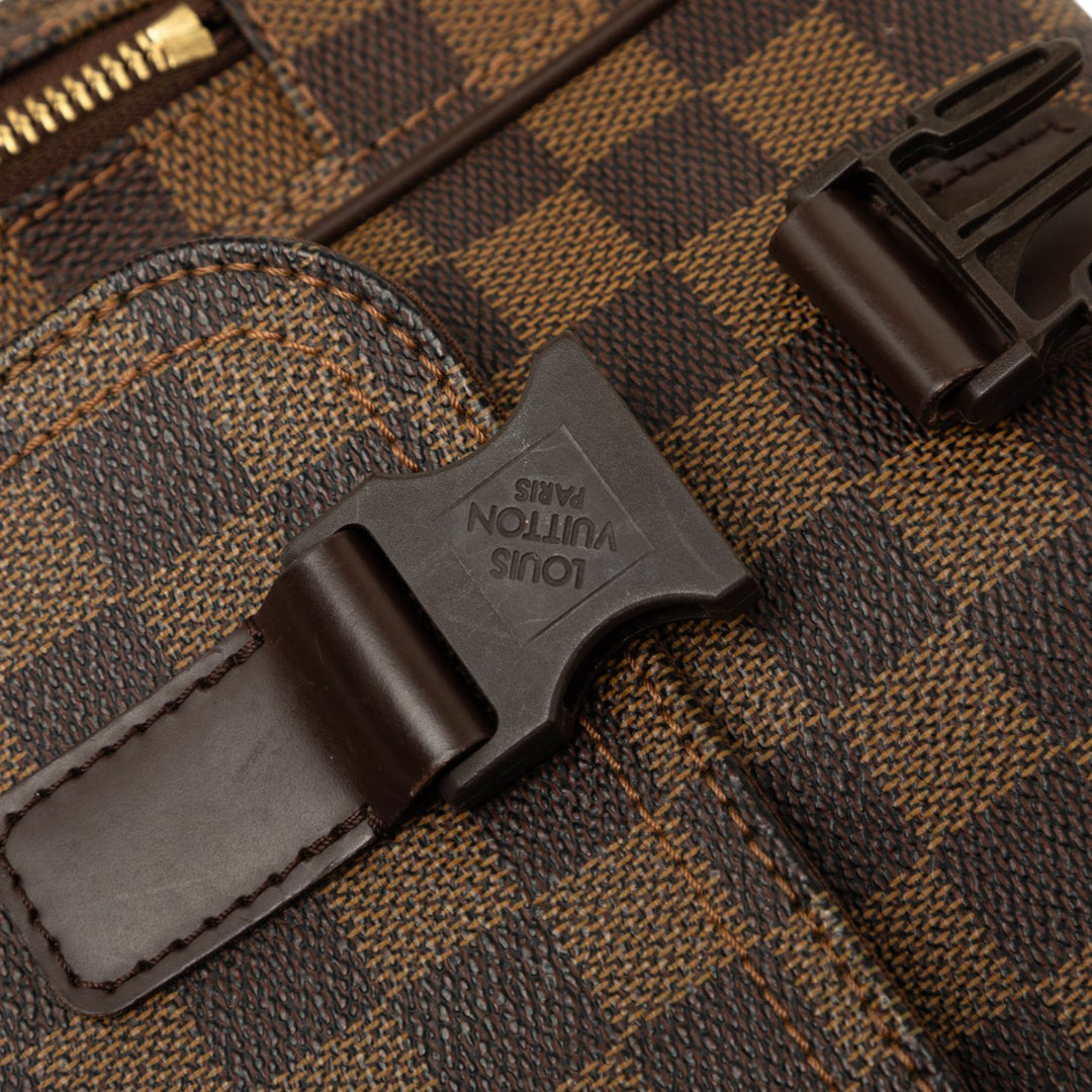 Louis Vuitton Melville Reporter Damier Ébène Marron – vue 7 – GABY PARIS