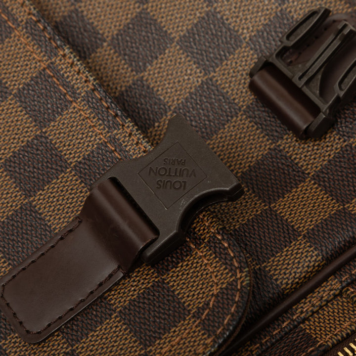 Louis Vuitton Melville Reporter Damier Ébène Marron – vue 8 – GABY PARIS