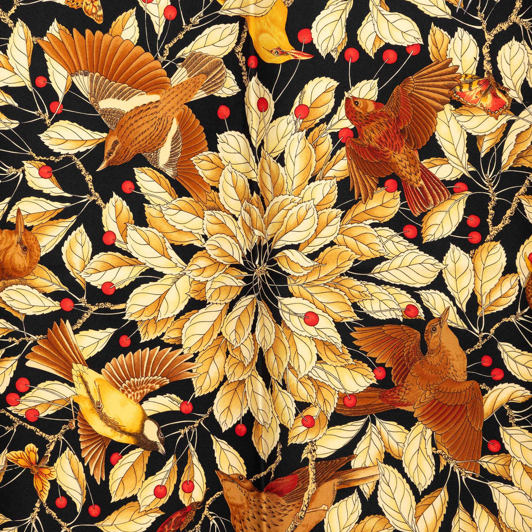 Hermès Les Merises Soie Foulard 90