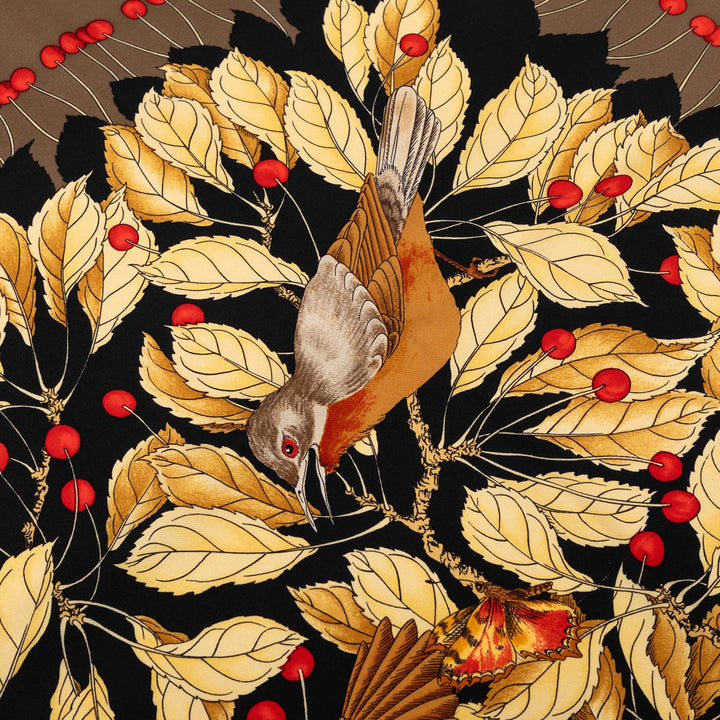 Hermès Les Merises Soie Foulard 90