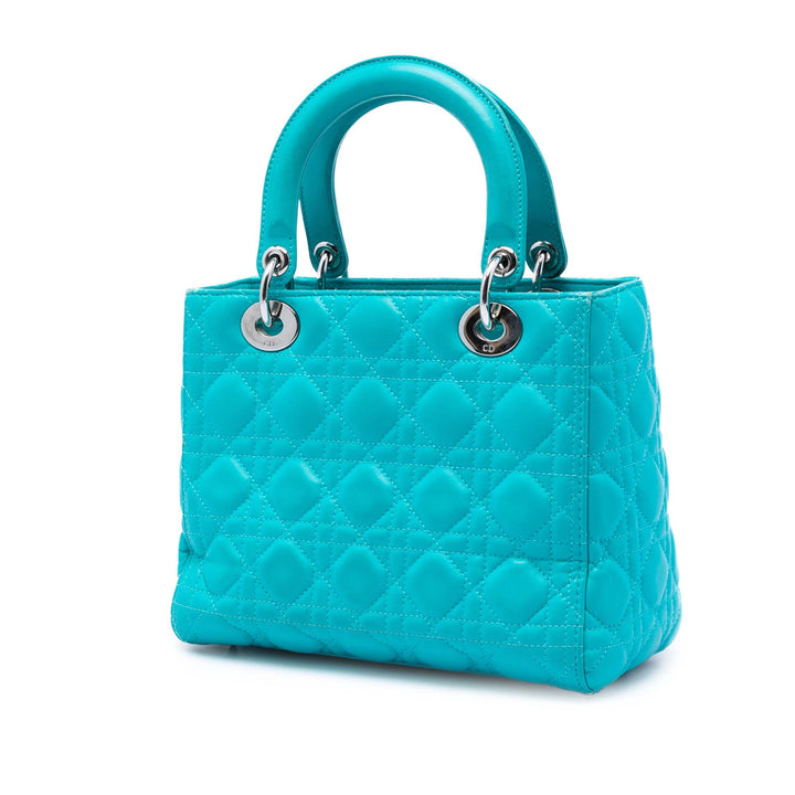 Dior Medium Cuir d’agneau Cannage Lady Dior