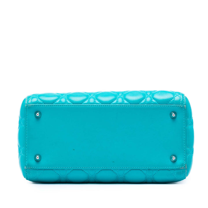 Dior Medium Cuir d’agneau Cannage Lady Dior