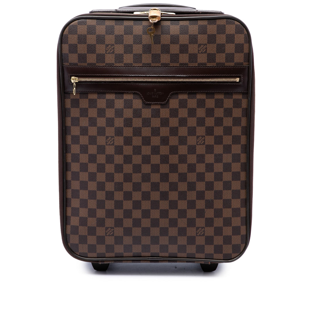 Louis Vuitton Pegase 45 Damier Ébène Marron