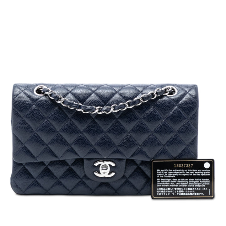 Chanel Medium Classic Caviar Double rabat