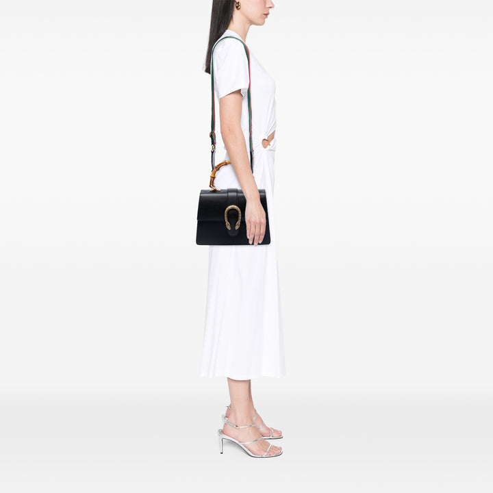 Gucci Medium Cuir de veau Bamboo Dionysus Web Sac
