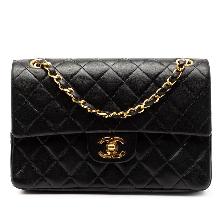 Chanel Small Classic Cuir d’agneau Double rabat – GABY PARIS Authentique