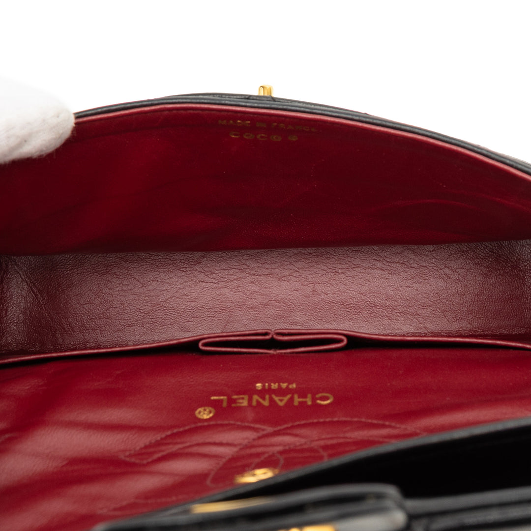 Chanel Small Classic Cuir d’agneau Double rabat – GABY PARIS Authentique