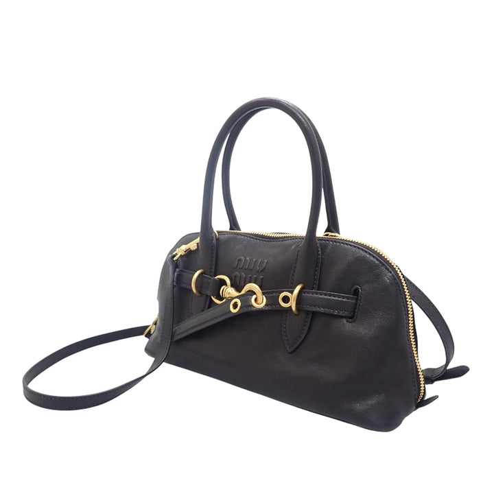 Miu Miu Aventure Sac Petit nappa Noir