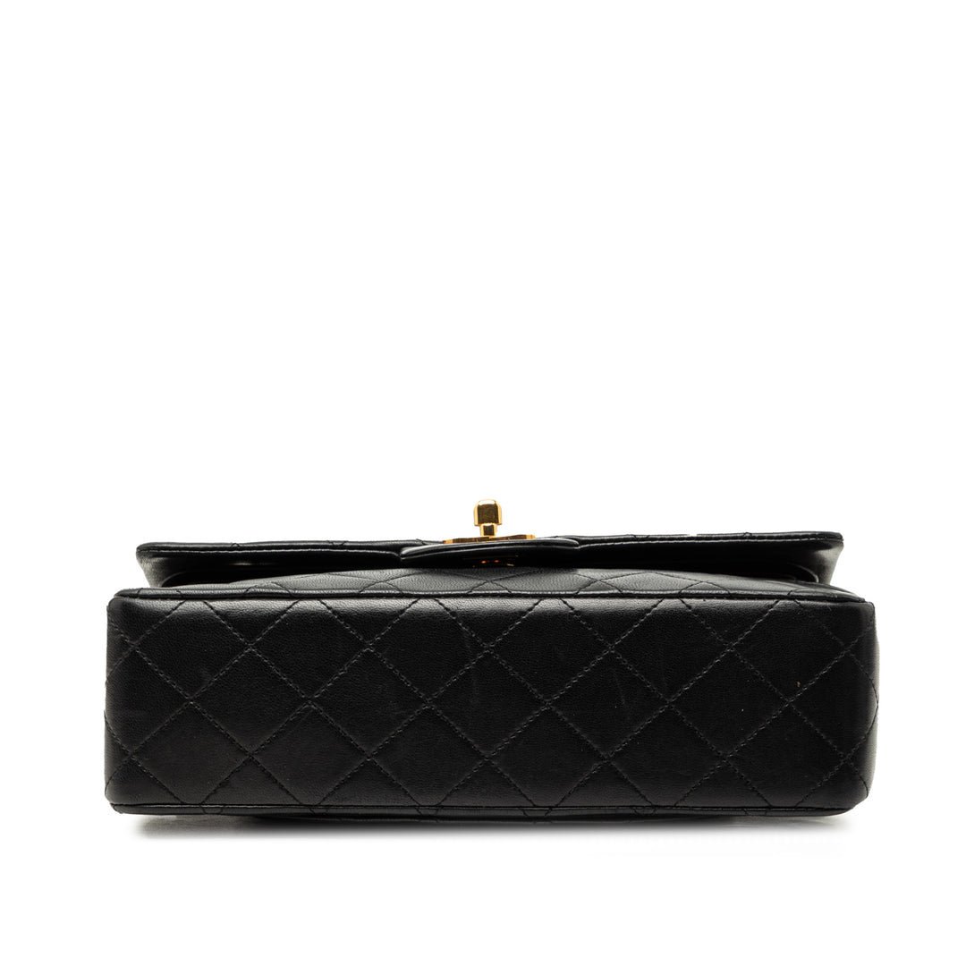 Chanel Small Classic Cuir d'agneau Double rabat