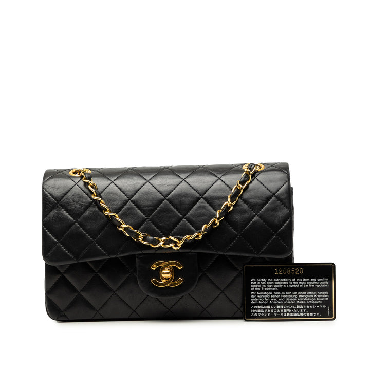 Chanel Small Classic Cuir d'agneau Double rabat