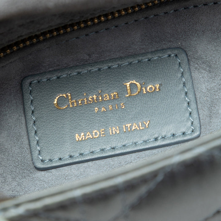 Dior Mini Satin Cannage Swarovski Cristal Lady Dior