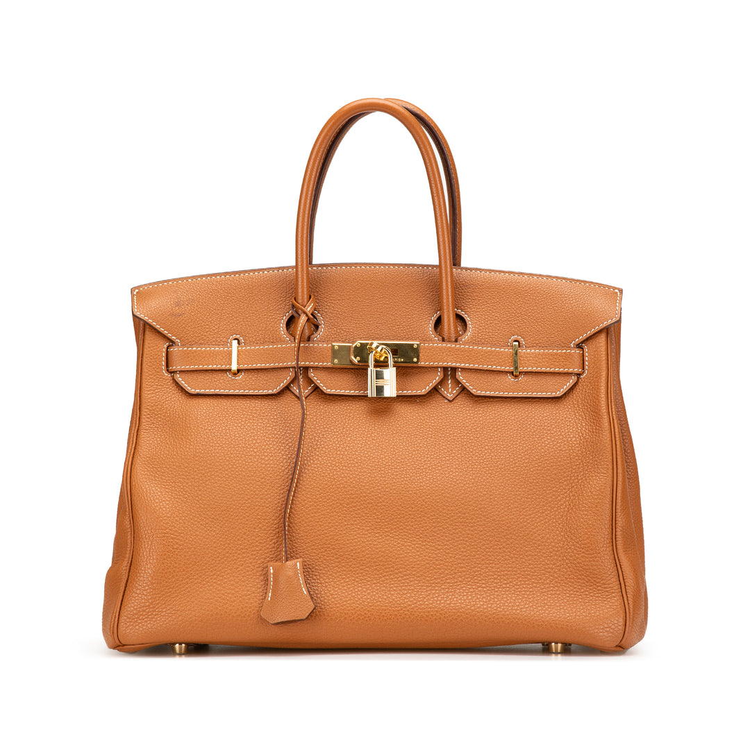 Togo Birkin Retourne 35 Brown - Gaby Paris