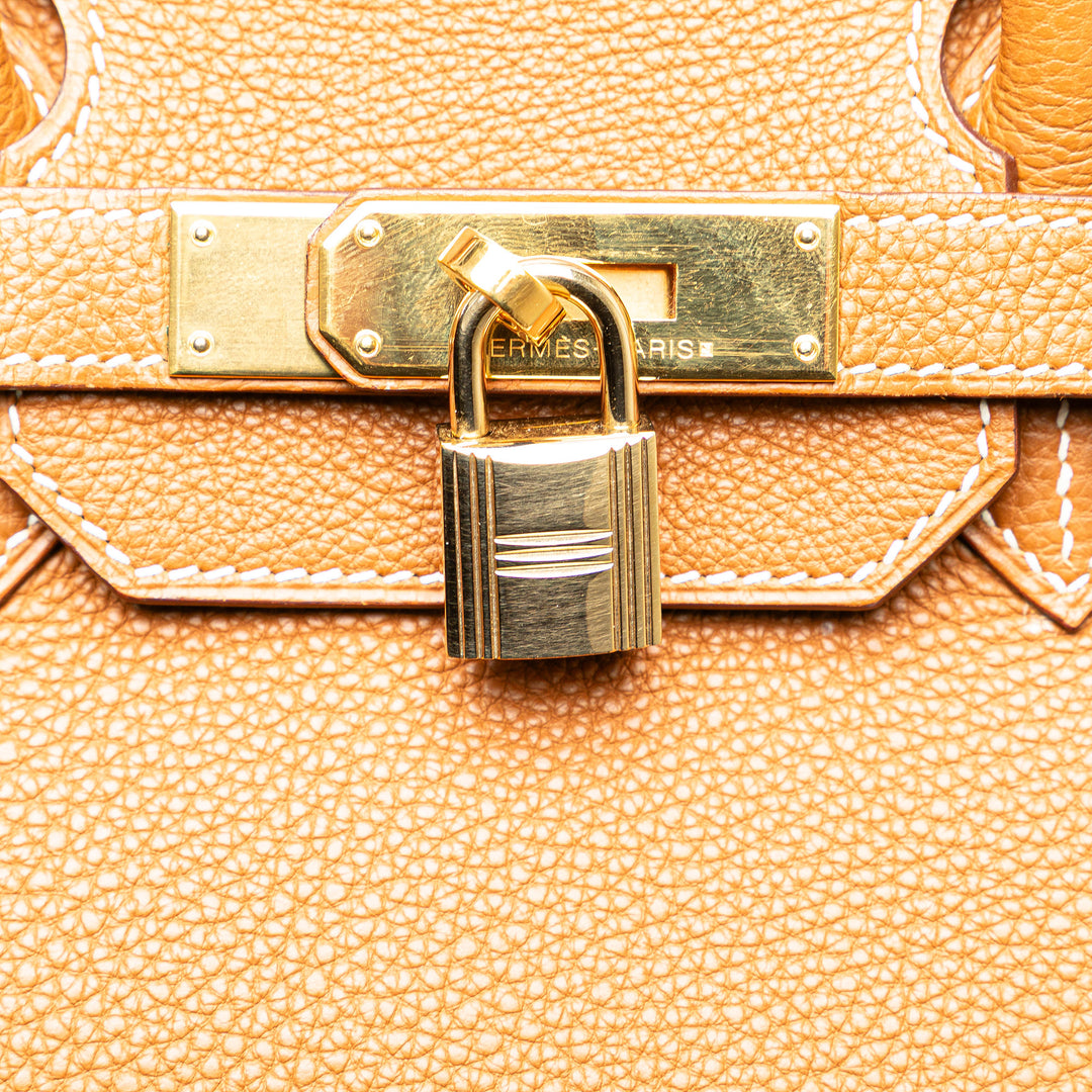 Togo Birkin Retourne 35 Brown - Gaby Paris