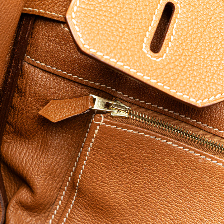 Togo Birkin Retourne 35 Brown - Gaby Paris