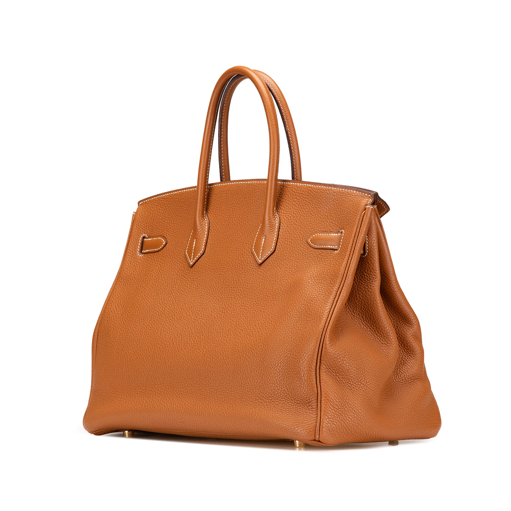 Togo Birkin Retourne 35 Brown - Gaby Paris