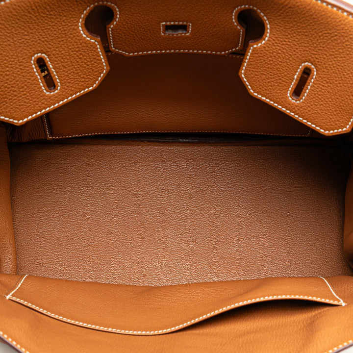 Togo Birkin Retourne 35 Brown - Gaby Paris