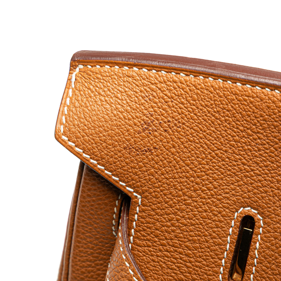 Togo Birkin Retourne 35 Brown - Gaby Paris