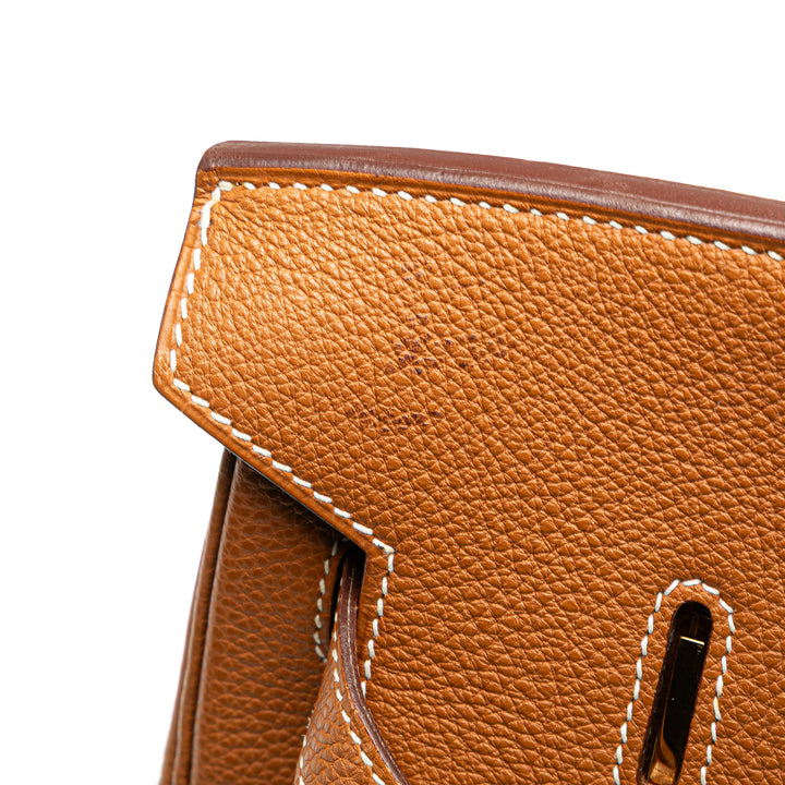 Togo Birkin Retourne 35 Brown - Gaby Paris