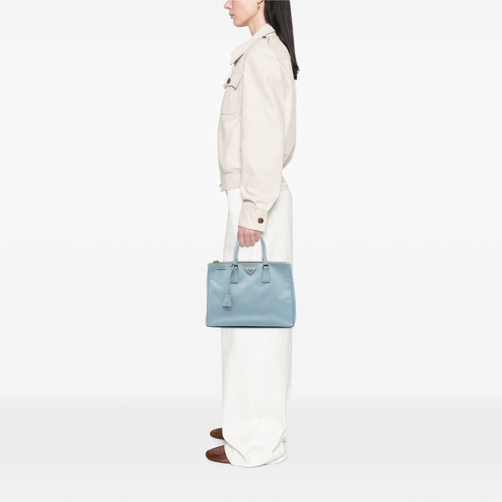 Prada Large Saffiano Lux Galleria Double Zip Sac
