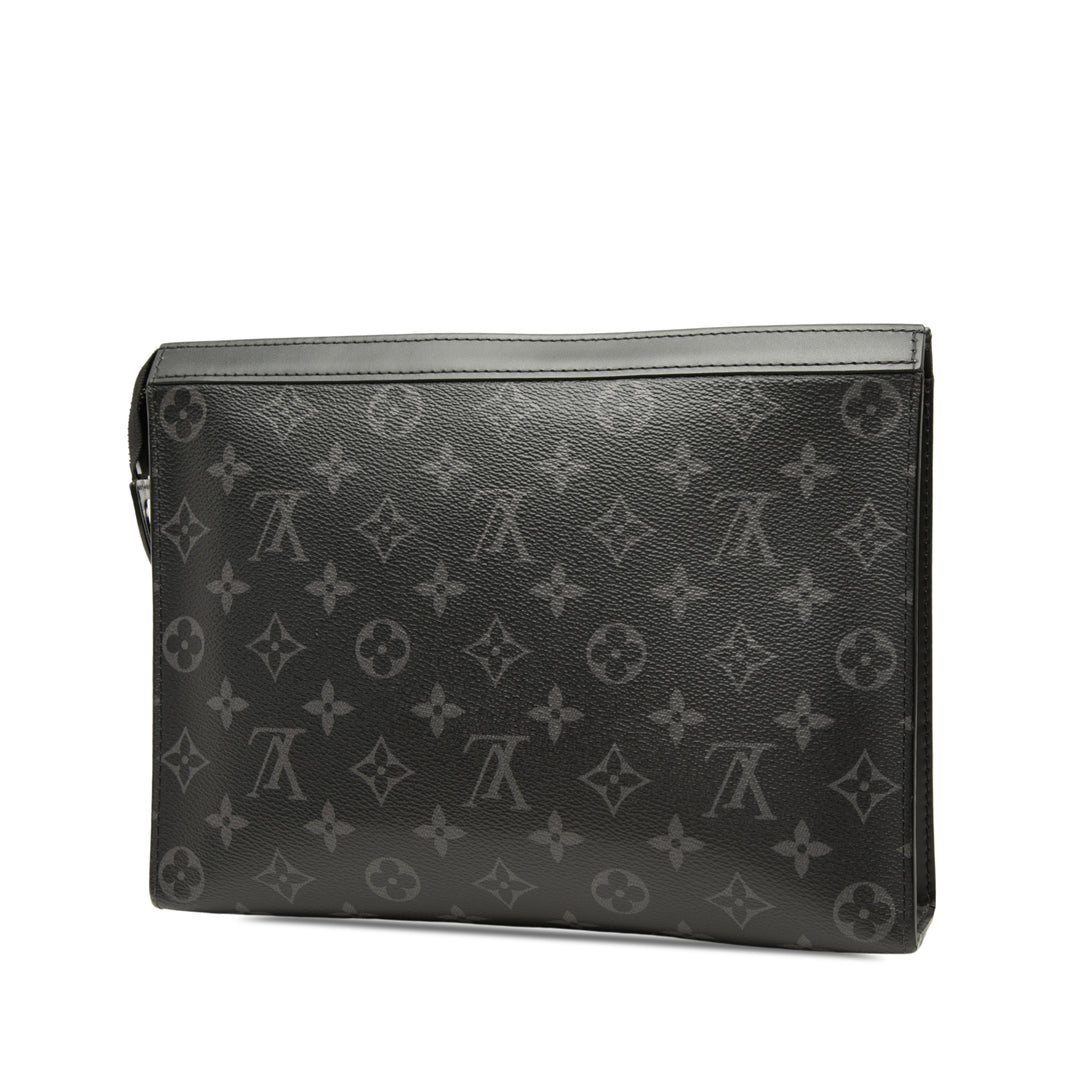 Louis Vuitton Pochette Voyage MM Toile Monogram Eclipse